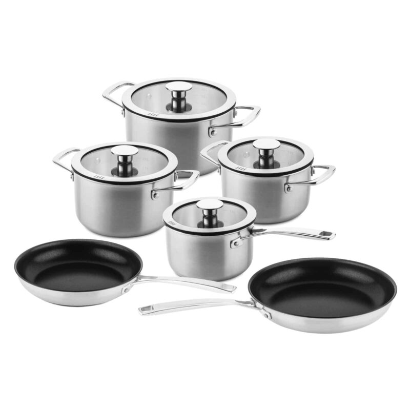 10 Delige Downdraft Pannenset Ducq