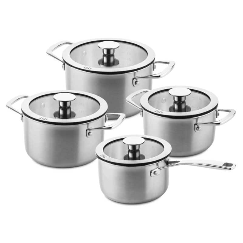 8 Delige Downdraft Pannenset Ducq