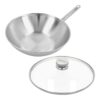 Demeyere Apollo 7 Wok met Glazen Deksel - 30 cm