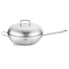 Fissler Original-Profi Collection 5ply Wok met RVS Deksel 32cm