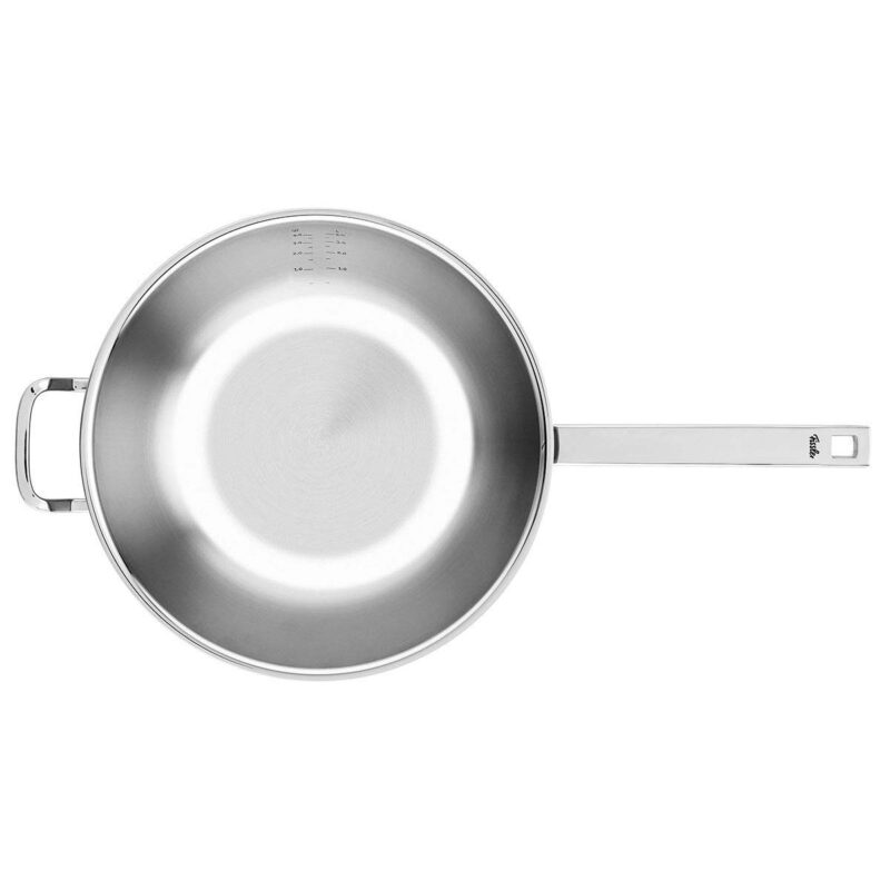 Fissler Original-Profi Collection 5-ply Wok met RVS Deksel - 32cm - Afbeelding 2