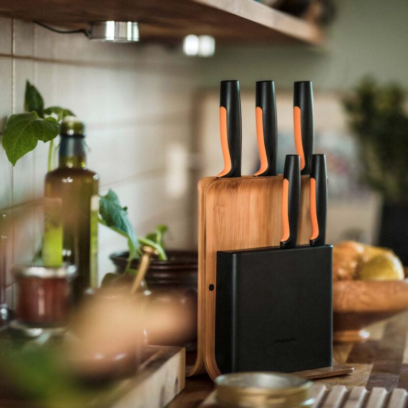 Fiskars Functional Form Messenblok Bamboe - 5 Messen - Afbeelding 2
