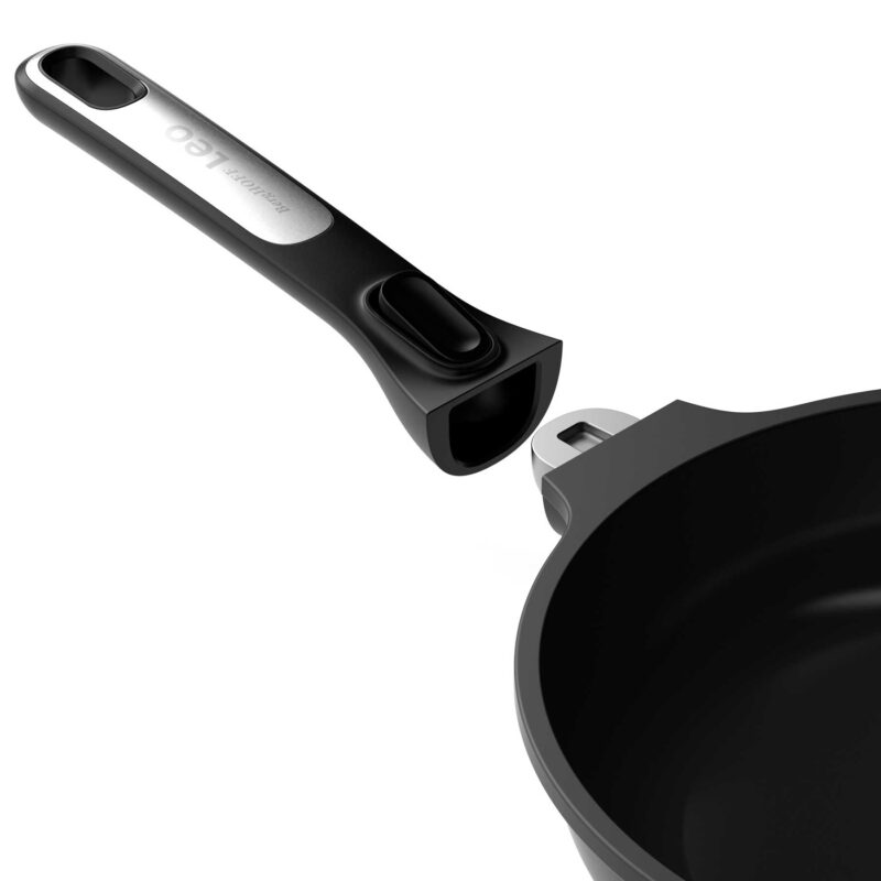 BergHOFF Leo Phantom Grillpan met Afneembare Greep - 26cm - Afbeelding 2