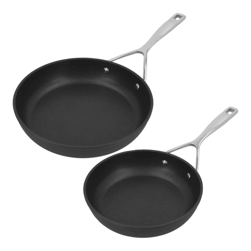 15-delige downdraft pannenset premium (Ducq) + Demeyere Alu Pro 5 koekenpannen (24/28) + Delucio spatel - Afbeelding 3