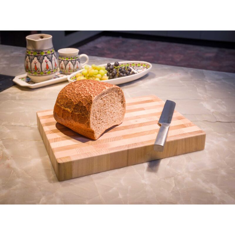Essenhout en Acaciahouten Snijplank - Euroceppi - 40x30x5 - Afbeelding 3