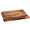 Walnoten Houten Snijplank met Grepen - Euroceppi - 45x35x3,2