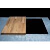 Eiken Houten Snijplank tevens Kookplaatbeschermer - 57x40x4,5 - Delucio