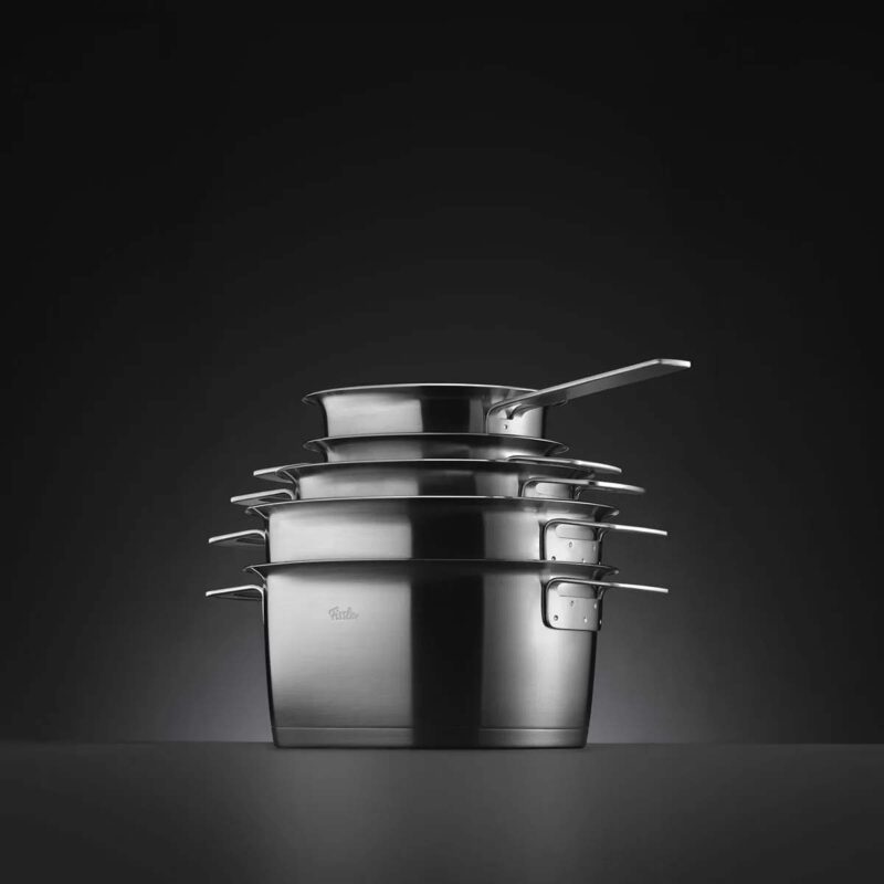 Fissler Phi Collection Downdraft Pannenset met Glasdeksels - 8 Delig - Afbeelding 4
