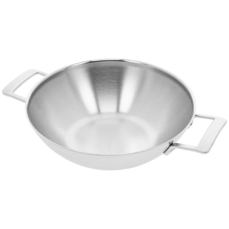 Demeyere Industry 5 Wokpan met 2 Grepen - 30 cm - Afbeelding 2