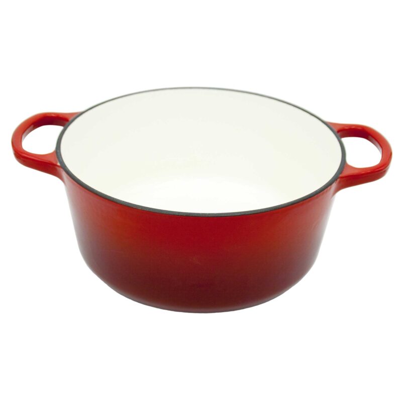 Delucio Gietijzeren Braadpan Rosso Rubino - 26cm - Afbeelding 2