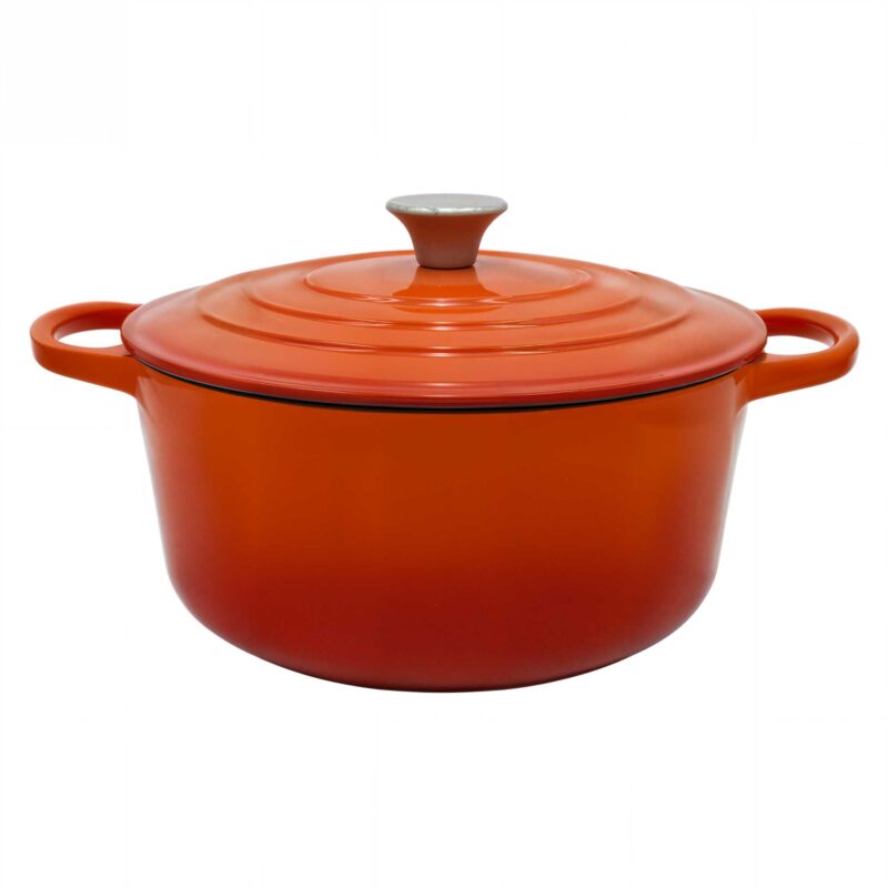 Delucio Gietijzeren Braadpan Terracotta Amalfi