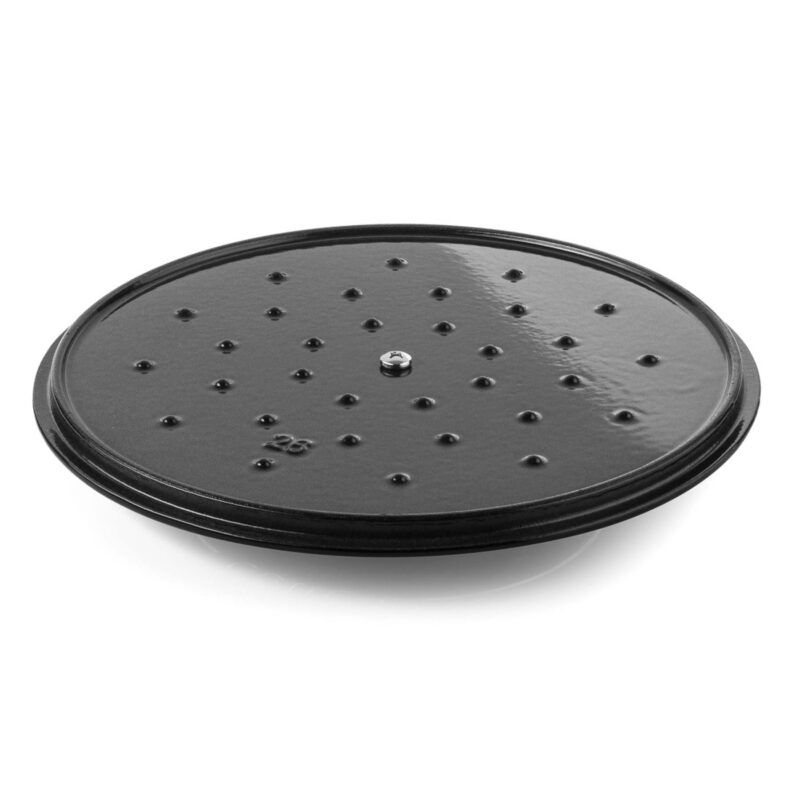 Ducq Gietijzeren Braadpan Zwart - 22 cm - Afbeelding 3