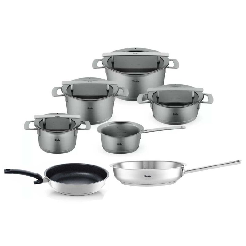 Fissler-Phi-Collection-Pannenset-met-Glasdeksels-11-Delig